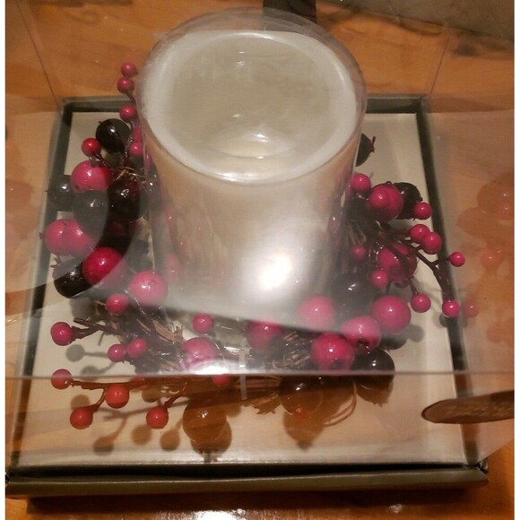 Order Home Collection Holiday LED Candle & Wreath. Battery Operated. - Picture 2 of 12